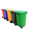 600L 800L μεγάλα πλαστικά σκουπιδοτενεκών δοχεία απορριμμάτων ανακύκλωσης ελεύθερου χρόνου τετραγωνικά