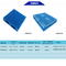 ευρο- τυποποιημένο μέγεθος 1200 X 1200 HDPE χιλ. πλαστικό παλετών βαρέων καθηκόντων στην Κίνα